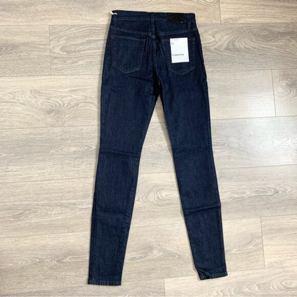 Anthropoloie Joe's Jeans Flawless Charlie High Rise Skinny Jeans Dark Wash - Picture 12 of 13